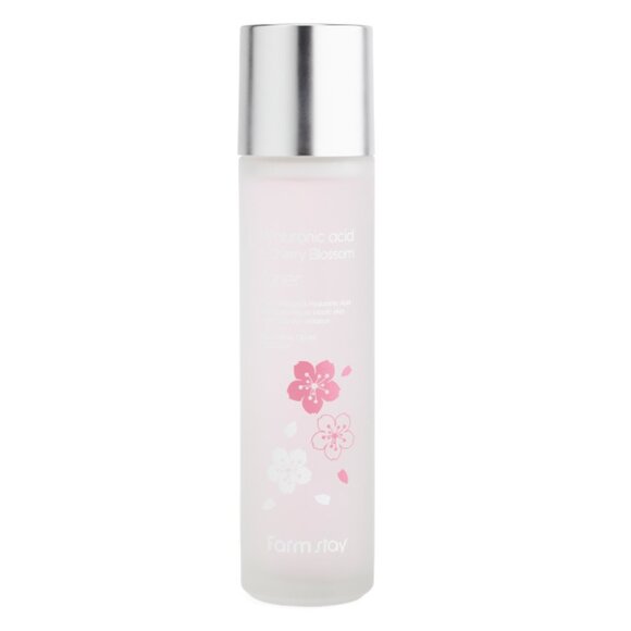 FARMSTAY N/A Made In Korea 5.07oz Cherry Blossom Hyaluronic Acid Toner - Picture 1 of 2